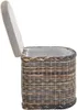 KRINES HOME rattanowy kosz na pranie siedzisko skrzynia na Podgląd zdjęcia produktu 3