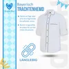 Trachtenhemd Freizeit Hemd für Trachten Lederhosen Weiß, Produktbild-Vorschau 5