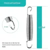 25 Stück Trampolinfedern 140 mm + mit T-Haken, Produktbild-Vorschau 2