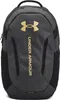 A gray and black Under Armour backpack with a gold logo and text. Náhled obrázku produktu