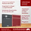 5er Briefkasten Anlage Aufputz - Wandmontage RAL 7016 Produktbild-Vorschau 2