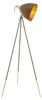 Lampadaire Chester 1 rouille, or Voir les images du produit 1