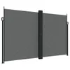 vidaXL Seitenmarkise Ausziehbar Anthrazit 200x1000 cm Produktbild-Vorschau 1