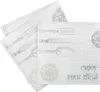 Sovie HORECA Serviette Elisabeth in Silber-Weiss aus Produktbild-Vorschau 2