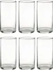 6er Set Dekogläser Vasen ZYLINDER H. 20cm D. 10cm Glas klar Produktbild-Vorschau 1