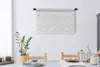 MuchoWow® Wandteppich Wandbehang Hintergrund - 3D - Weiß Produktbild-Vorschau 3