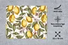 MuchoWow® Mauspad Mousepad Muster - Blumen - Zitrusfrüchte Produktbild-Vorschau 3