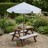 Dziecięcy stół piknikowy z parasolem KIRD, 75 x 75 x 140 cm Podgląd zdjęcia produktu 5