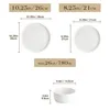 MALACASA, 36 pcs. vaisselle en porcelaine service combiné Voir les images du produit 2