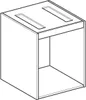 Geberit 501199001 Korpus für VariForm US mit 2 Schubl. Produktbild-Vorschau 2