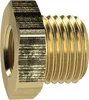 Riegler Reduziernippel kurz, Messing, AG G1/2 , IG G1/4, Produktbild-Vorschau 1
