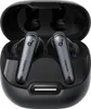A pair of black wireless earbuds with silver accents are shown inside their charging case, which is open. The earbuds have the 'soundcore' logo on them. Anteprima dell’immagine prodotto