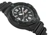 A close-up, angled view of a black Casio men's watch against a white background. Voir les images du produit