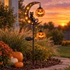 Zonne-energie pompoen tuinverlichting - GLOWPKIN kat Productafbeelding-voorbeeld 6