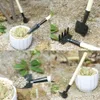 3 PCS/set Mini Garden Hand Tool Kit Plant Gardening Wood Voir les images du produit 6