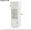 Merax Hochglanze Vitrine mit LED-Beleuchtung, Hochschrank Produktbild-Vorschau 9