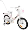 Kinderfahrrad - 16 Zoll - Hellrosa - für 4-6 Jahre - mit Produktbild-Vorschau 1