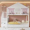Flieks Etagenbett 90x200cm mit ausziehbarem Bett 90x190cm, Produktbild-Vorschau 2