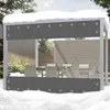 Topchances Transparent PVC Plane mit Ösen Trennvorhänge, Produktbild-Vorschau 10