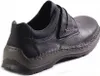 Rieker Halbschuh - Schwarz / Schwarz Leder/Synthetik Größe: Produktbild-Vorschau 3