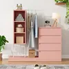 Armadio Sweiko, set di armadi, rosa Armadio, credenza, Anteprima dell’immagine prodotto 1