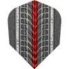 Harrows Darts Silver Arrow, Stahlspitze, Schwarz, Rot, Produktbild-Vorschau 3