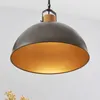 Lindby Hängeleuchte Holgar, grün, Holz, Metall, Ø 45 cm, Produktbild-Vorschau 5
