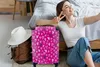 MuchoWow® Koffer Handgepäck Trolley Rollkoffer Kleine Produktbild-Vorschau 2