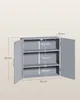 A gray cabinet with dimensions shown. Náhled obrázku produktu