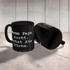 Mr. & Mrs. Panda Kaffeebecher Spruch Vater Koch - Schwarz - Produktbild-Vorschau 3
