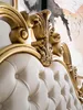 Barock Doppelbett Grace 160x200 cm in Beige / Gold Produktbild-Vorschau 2