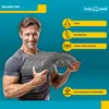 Body & Mind Balance-Pad Grau – Rutschfestes Balanceboard Produktbild-Vorschau 5