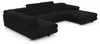 Sofiland Cordo Canapé XXL Panoramique Convertible Chaise Voir les images du produit 8
