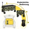 Sekey XXXL Bollerwagen Faltbar 300L 200KG Transportwagen Produktbild-Vorschau 7