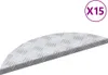 vidaXL - 15 gradini per scala, 60 x 18 x 2,5 cm, argento, Anteprima dell’immagine prodotto 1
