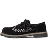 PAULGOS scarpe tradizionali in vera pelle Haferl scarpe Anteprima dell’immagine prodotto 2