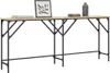 vidaXL Konsola dąb sonoma 180x29x75 cm materiał Podgląd zdjęcia produktu 2