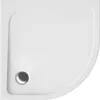 BADLAND Duschwanne Viertelkreis Pako 90x90x4 cm mit Produktbild-Vorschau 2
