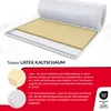 Topper 120x200 cm Matratzenauflage mit LATEX Kaltschaum Produktbild-Vorschau 4