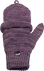 Halbfinger Handschuh mit Klappe melange Farben Produktbild-Vorschau 2