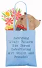 Mr. & Mrs. Panda Beutel Spruch 1942 Geburtstag - Sky Blue - Produktbild-Vorschau 3