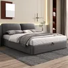 Bekleed bed 160 x 200 cm van fluweel met bedbox met Productafbeelding-voorbeeld 2
