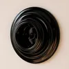 Unterputz Porzellan Retro Steckdose I PR1 schwarz Produktbild-Vorschau 3