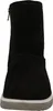 A black boot is shown from the front against a white background. Produktbild-Vorschau