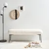 sweeek - Bank mit Bouclé-Bezug - Ecru Produktbild-Vorschau 4