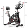 Heimtrainer Fahrrad für Zuhause - Indoor-Cycling-Fahrrad Produktbild-Vorschau 2