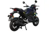 Motorroller Hammer 50ccm 45 km/h Euro 5, blau-schwarz GT Produktbild-Vorschau 6