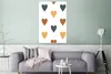 MuchoWow® Poster Kind - Herzen - Muster 80x120 cm - Produktbild-Vorschau 5
