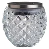 Kynast Garden Solar Glas Windlicht Kristall 1 LED warmweiß Produktbild-Vorschau 1