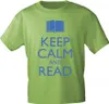 T-SHIRT mit Aufdruck - Keep Calm and read  - 12904 - Gr. Produktbild-Vorschau 1